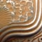 #138 Pewter with Maple Wash: Pewter finish with maple color hand rubbed into recesses